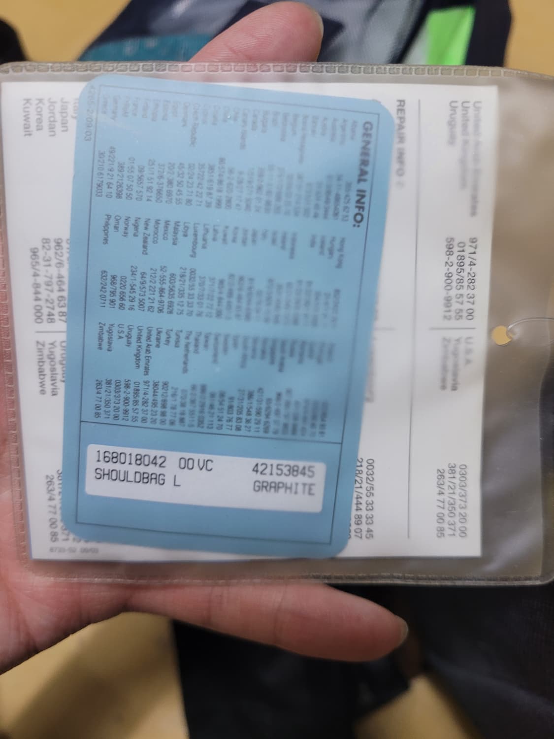 샘소나이트 그라파이트 여행가방 서류가방 보스턴백 상품이미지6