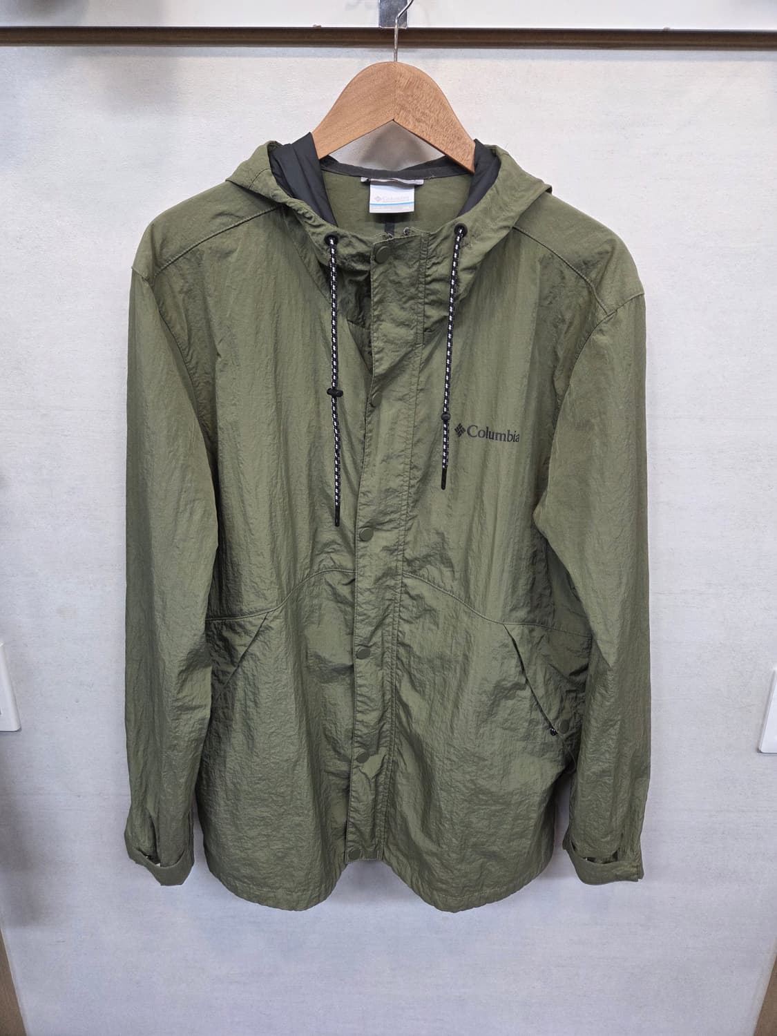 컬럼비아 나일론 경량 바람막이 후드자켓 xxl 상품이미지1