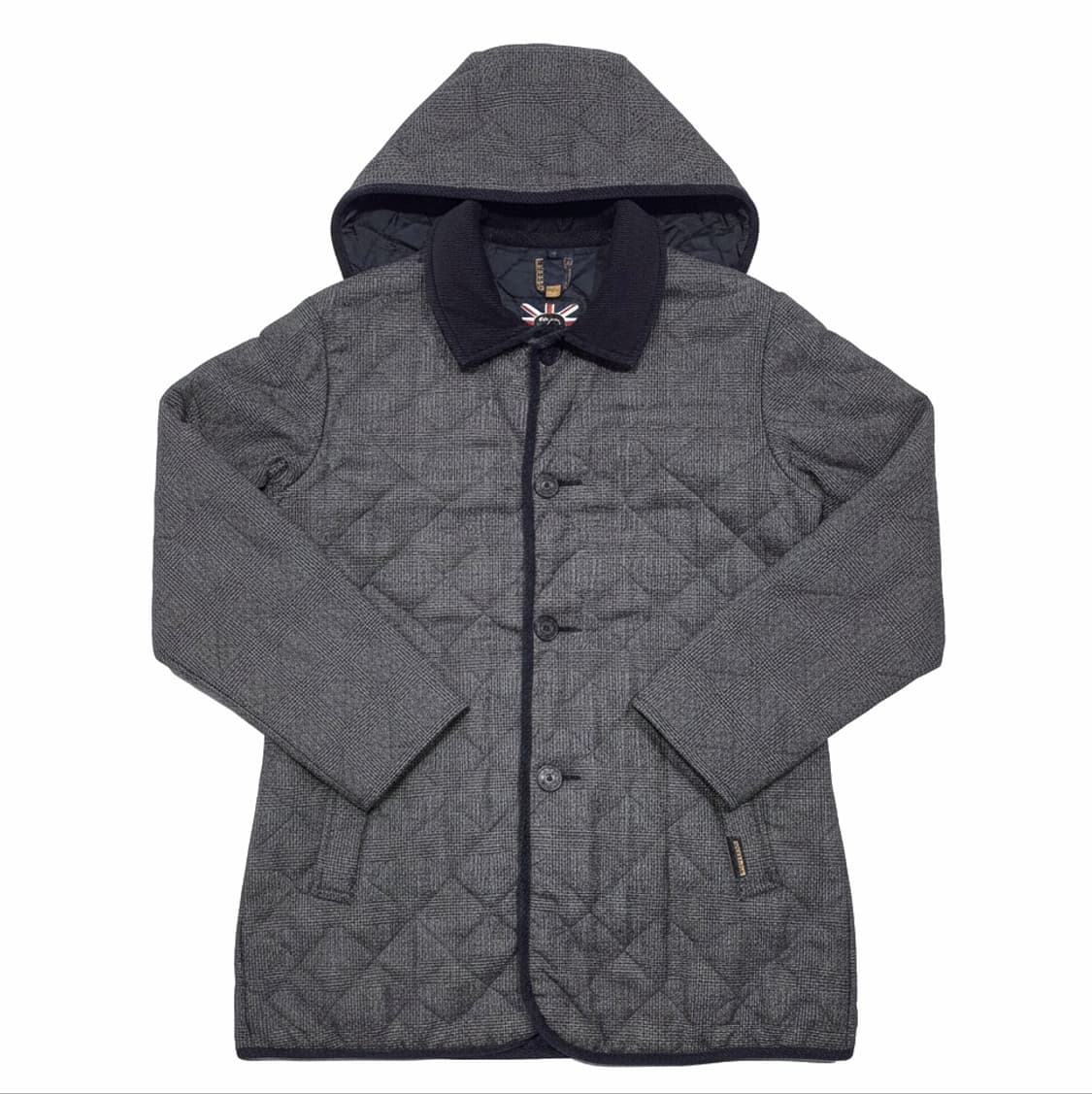 라벤햄 울 퀼팅 자켓 글렌체크 L (105) lavenham 상품이미지2