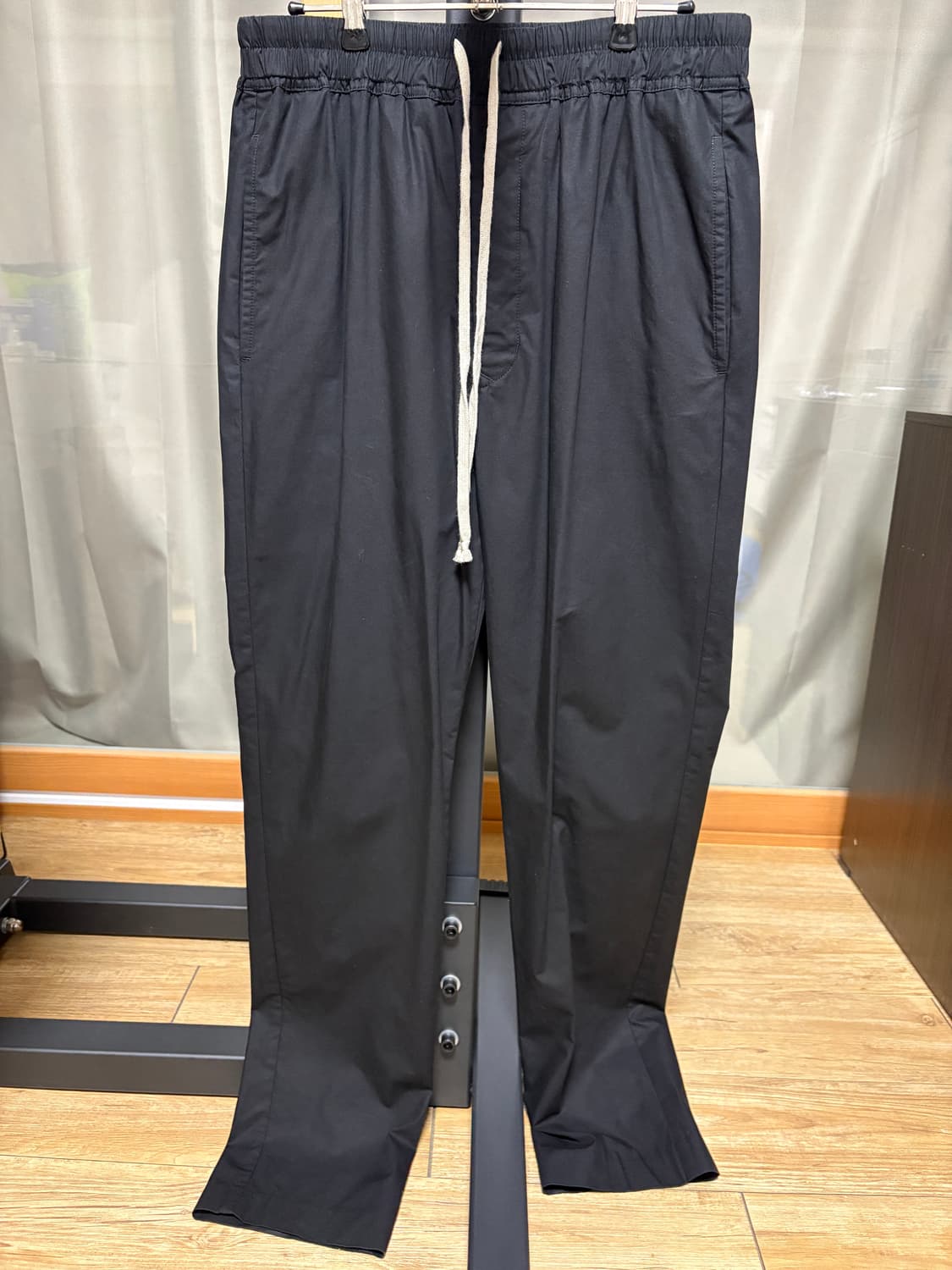 릭오웬스 다크쉐도우 22ss 드로스트링 코튼팬츠 상품이미지2