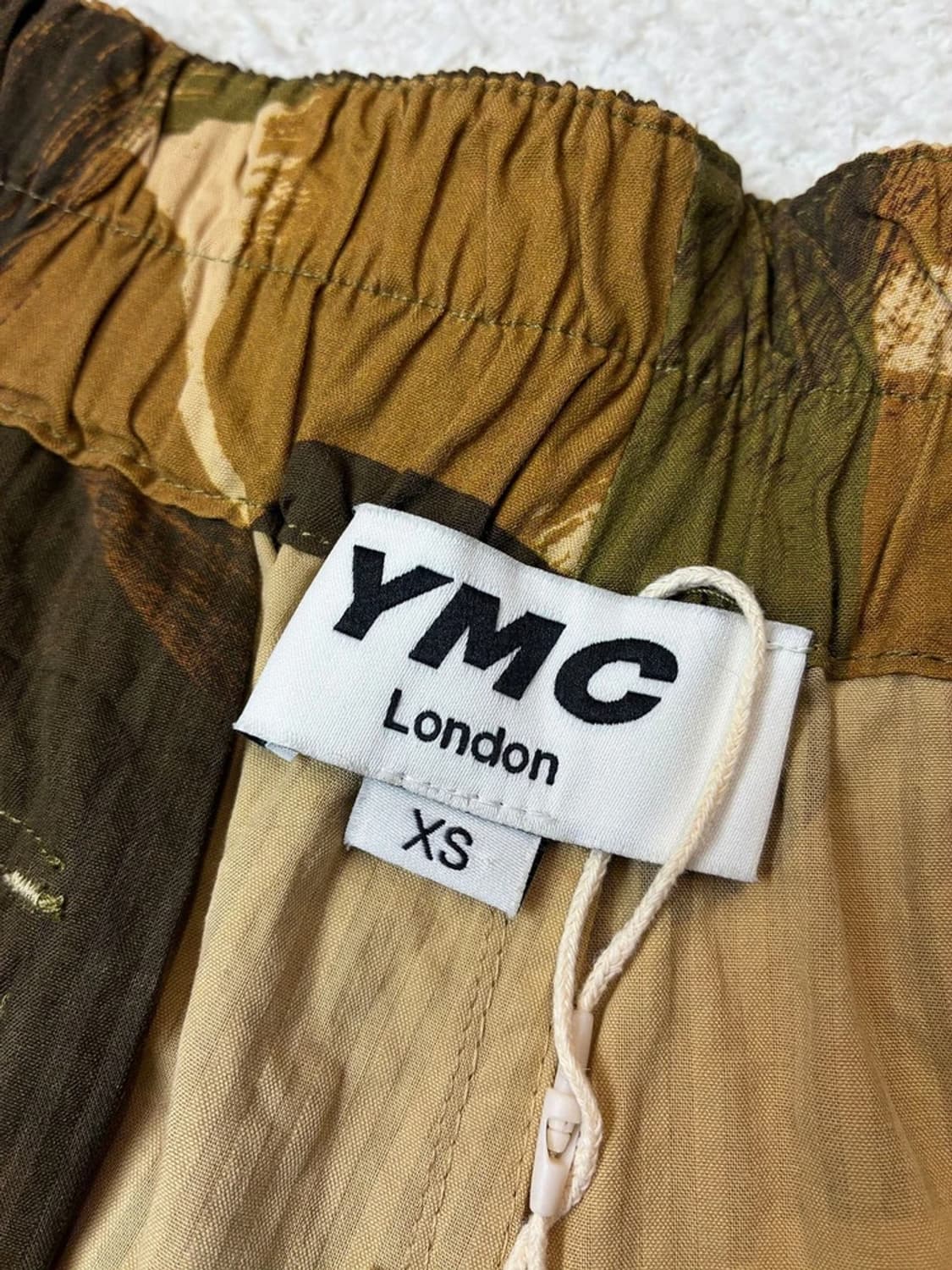 YMC 실비안 카모 플라쥬 투턱 팬츠 PN6025 상품이미지8