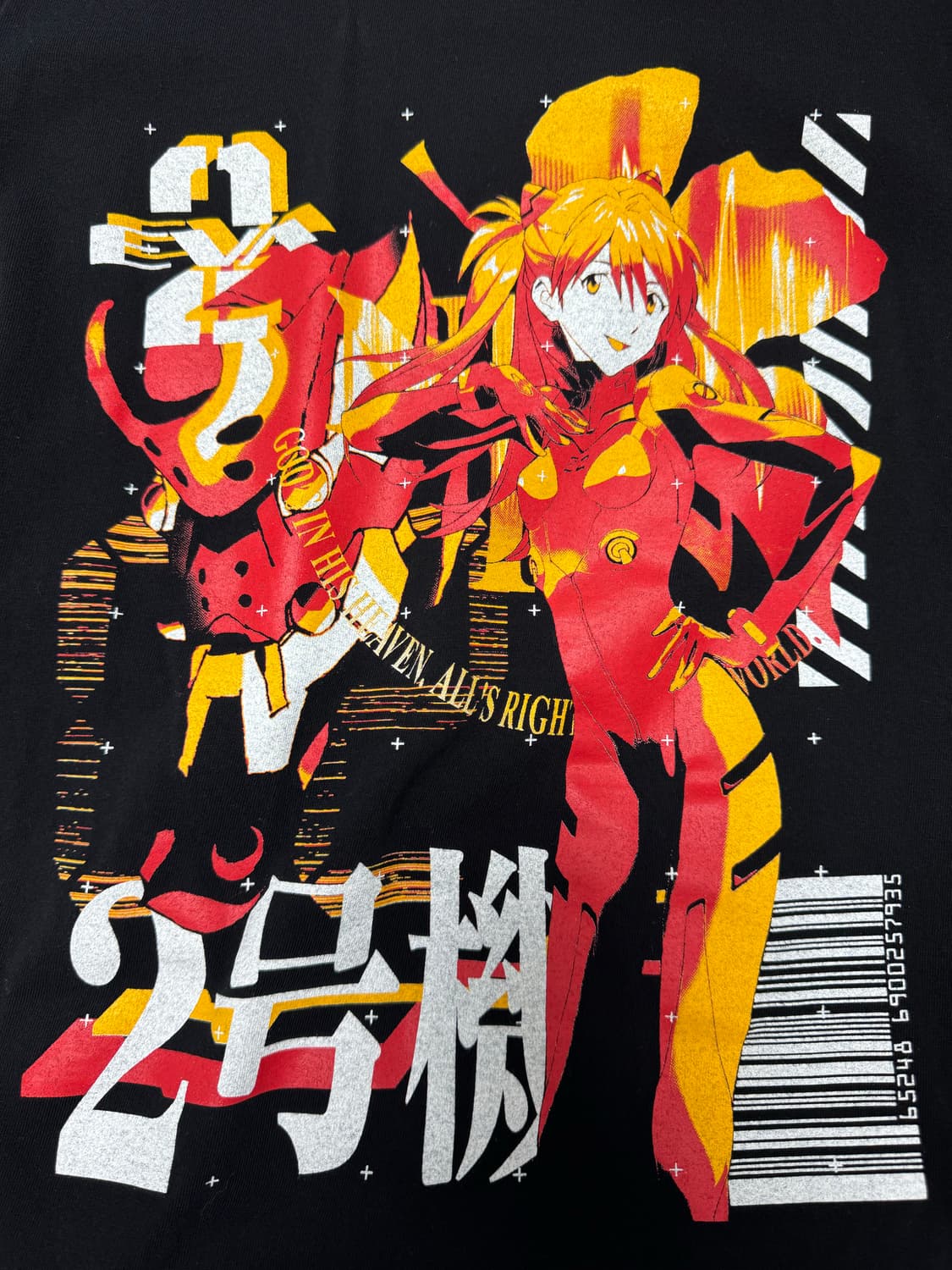 에반게리온 아스카 티셔츠 상품이미지2