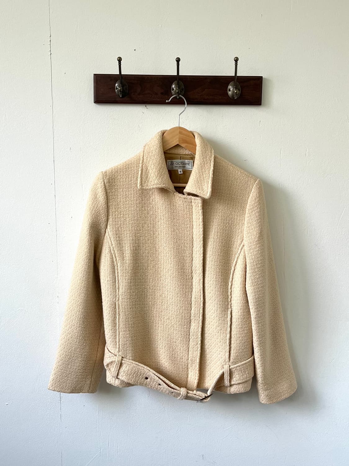 22 OCTOBRE 트위드 크롭 자켓 상품이미지1