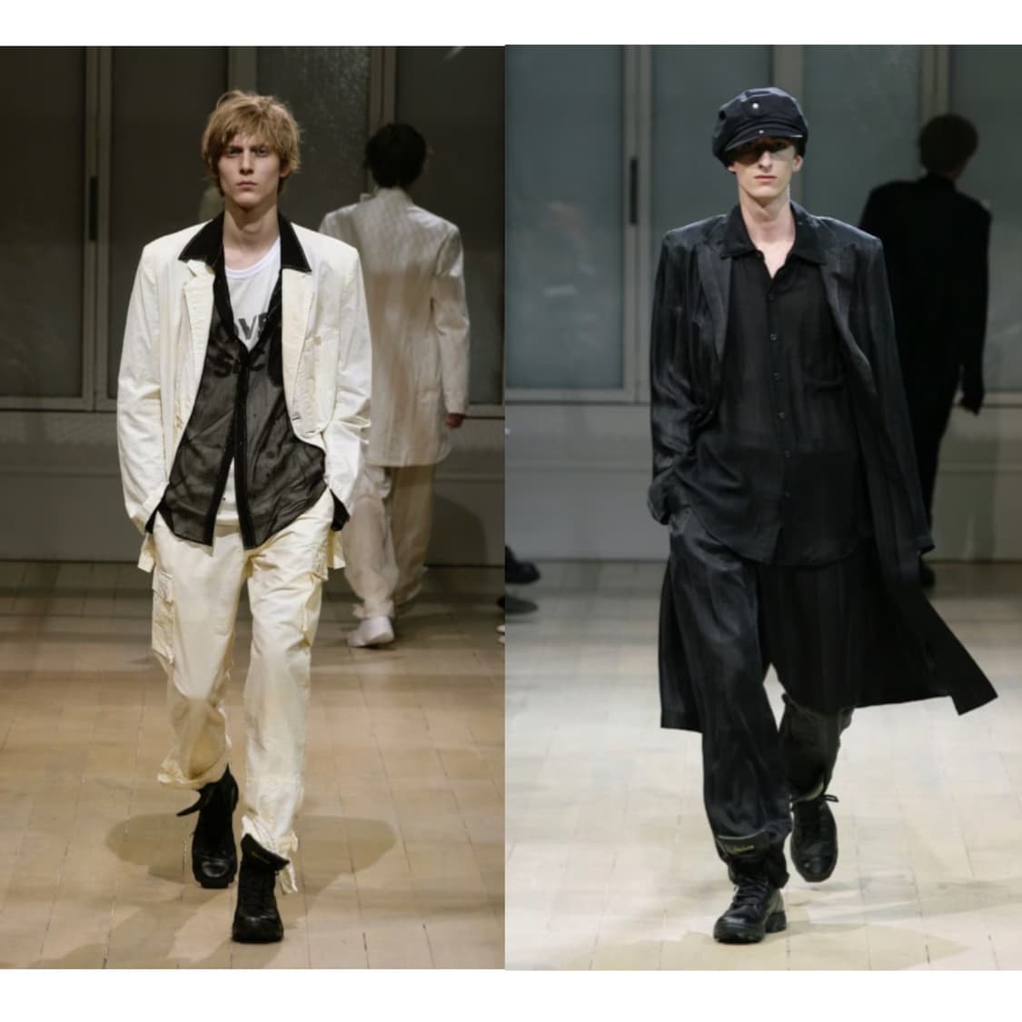 요지 야마모토 뿌르옴므 컴뱃 부츠 2008SS 상품이미지10