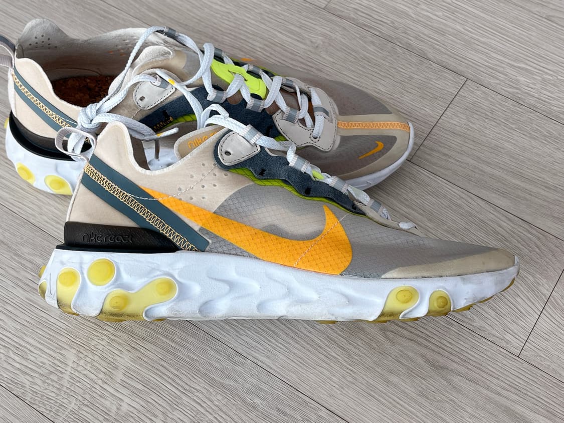 나이키 리액트 엘리먼트 87 라이트 오우드 브라운 255 상품이미지4