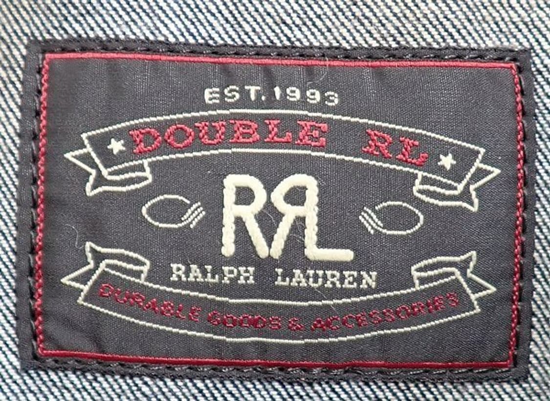 더블알엘 RRL 데님 레더 빈티지가공 2WAY 토트 크로스백 상품이미지4