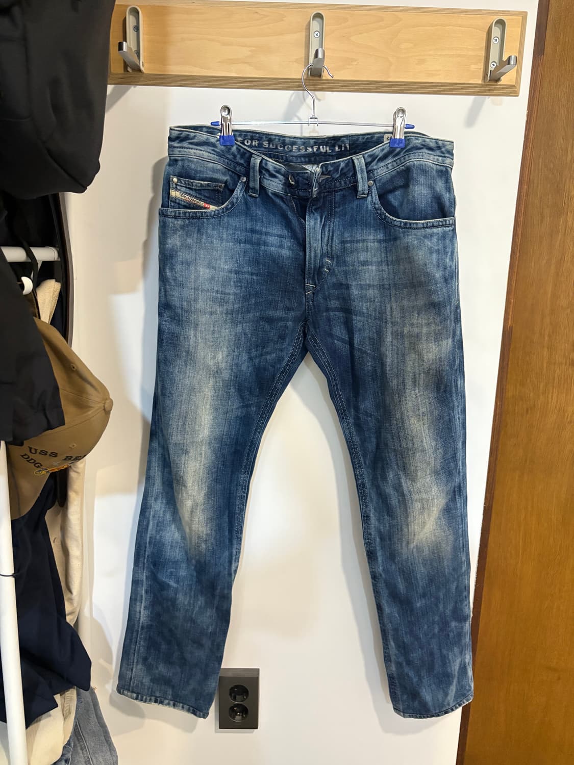 디젤 DIESEL Thavar 청바지 /Wash 888N/W34 L32 상품이미지1