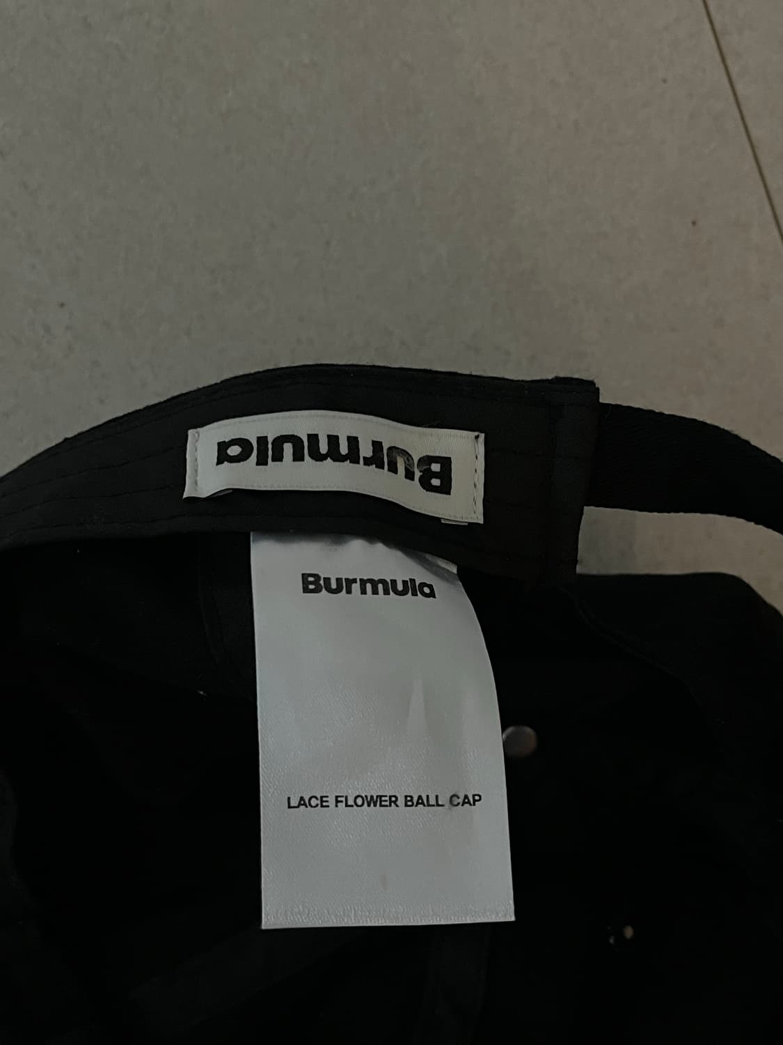버뮬라 레이스 플라워 볼캡 상품이미지4