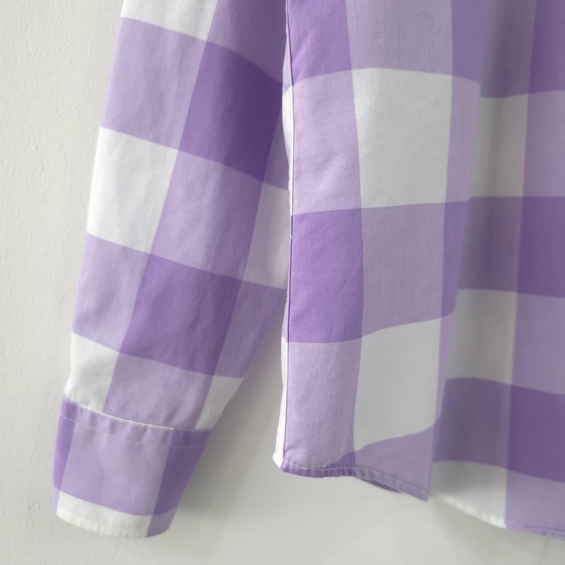 CHAPS 퍼플 코튼 체크 셔츠 상품이미지7