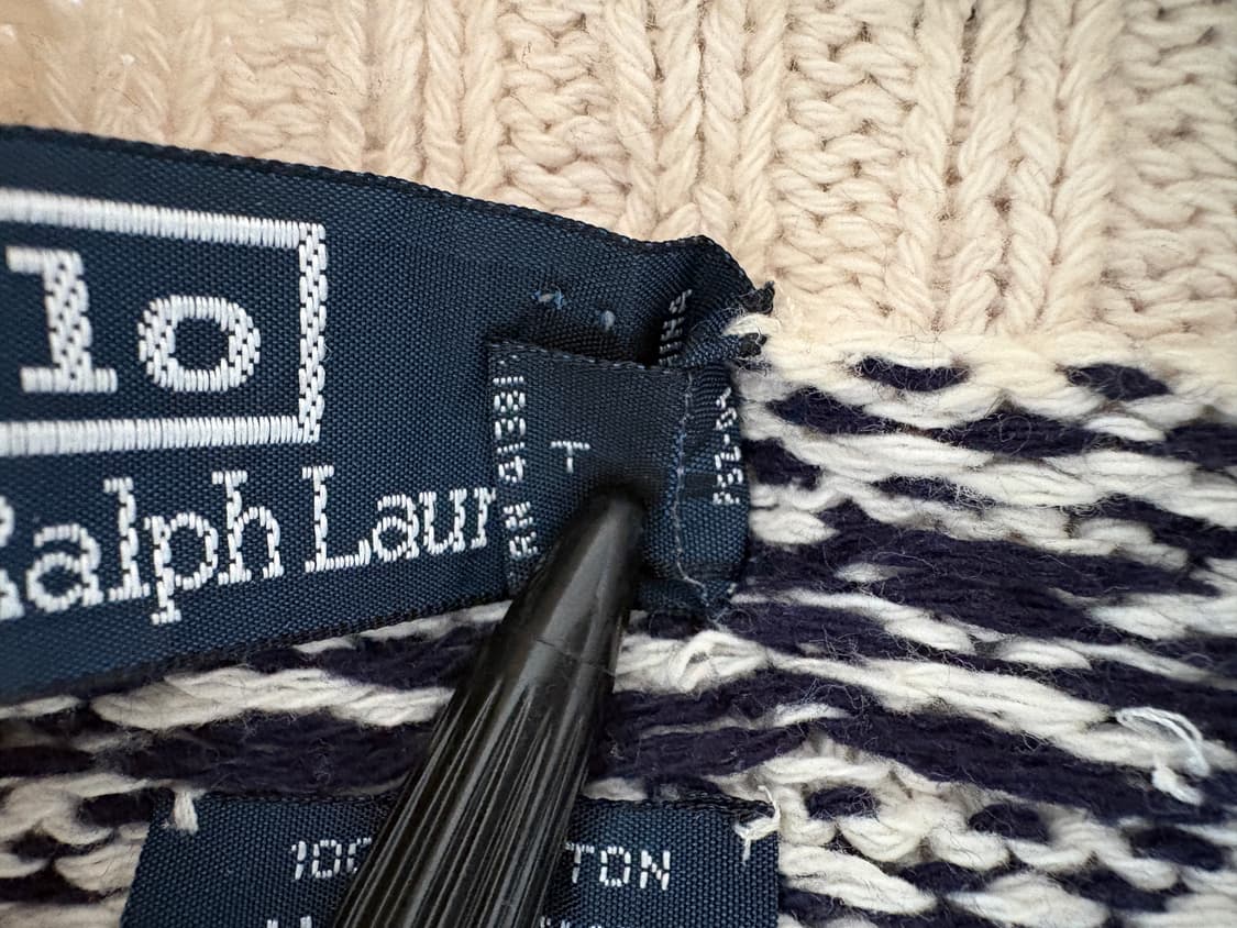 Polo 랄프로렌 노르딕 터틀넥 스웨터 XL 상품이미지5