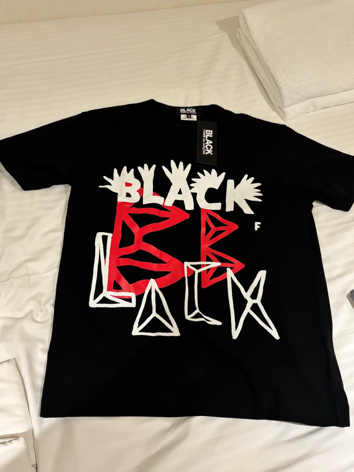 Comme des Garcons Homme Black t-shirt 상품이미지2
