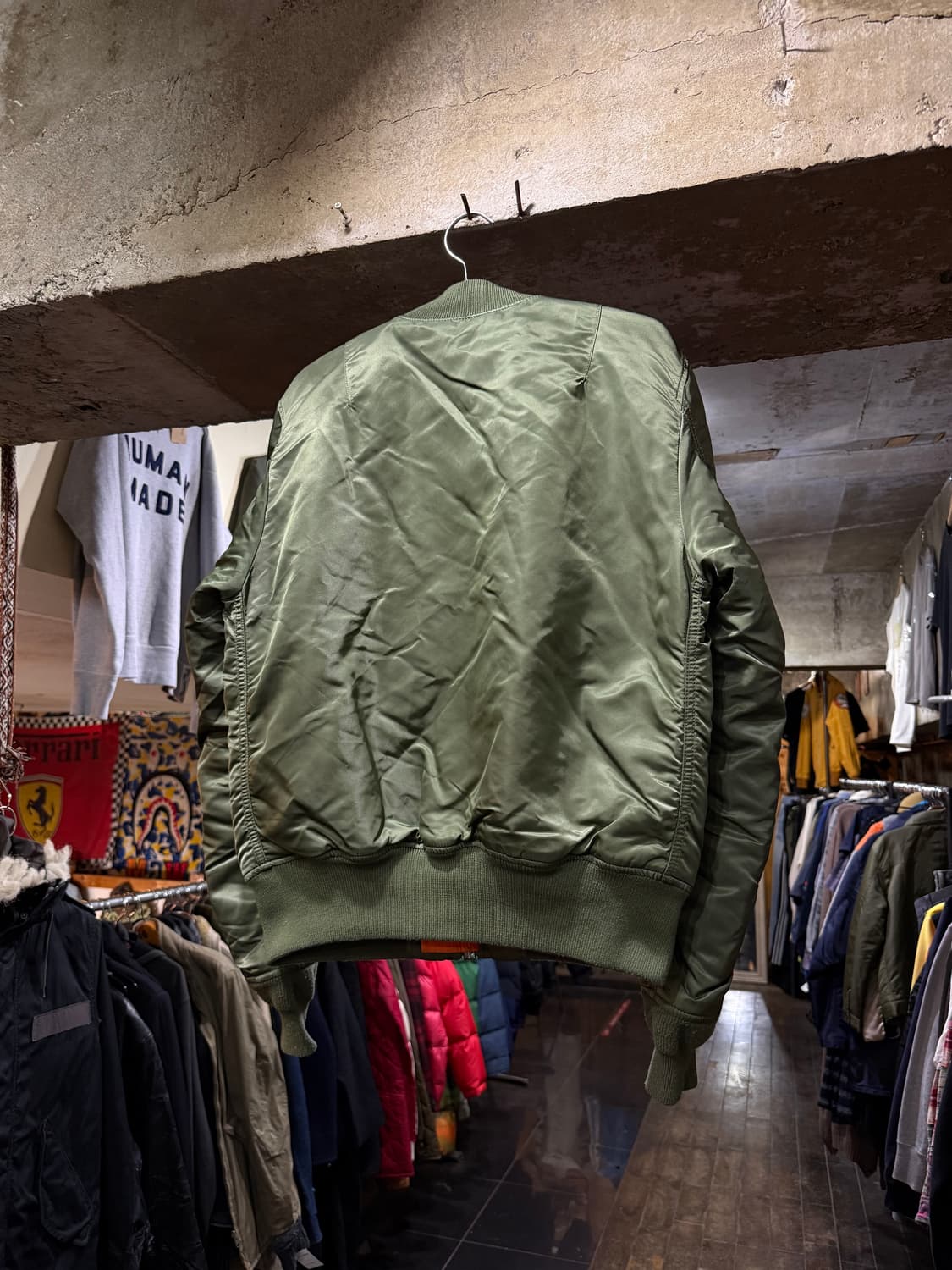 Alpha MA-1 알파 ma-1 항공자켓 (카키) 상품이미지2