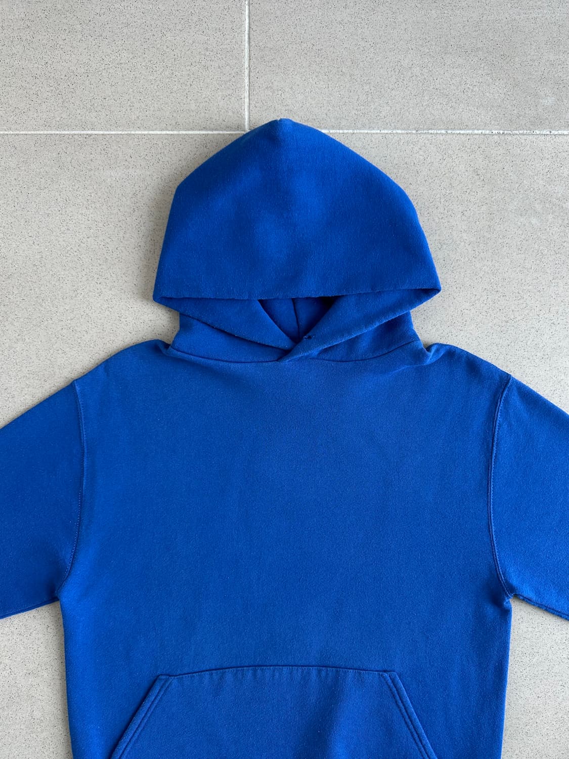 90s 빈티지 러셀 후드 블루 M USA 상품이미지4
