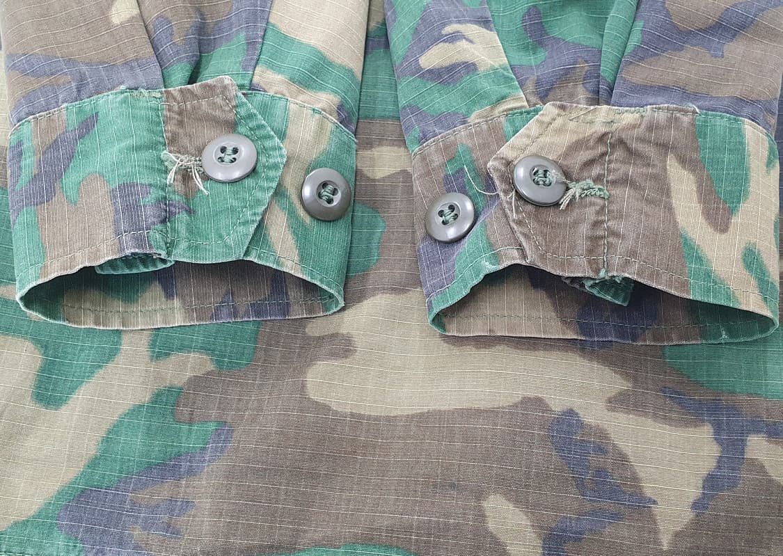 미군 오리지널 정글퍼티그 ERDL 자켓 하이랜드 패턴 베트남전 ('69년 상품이미지5