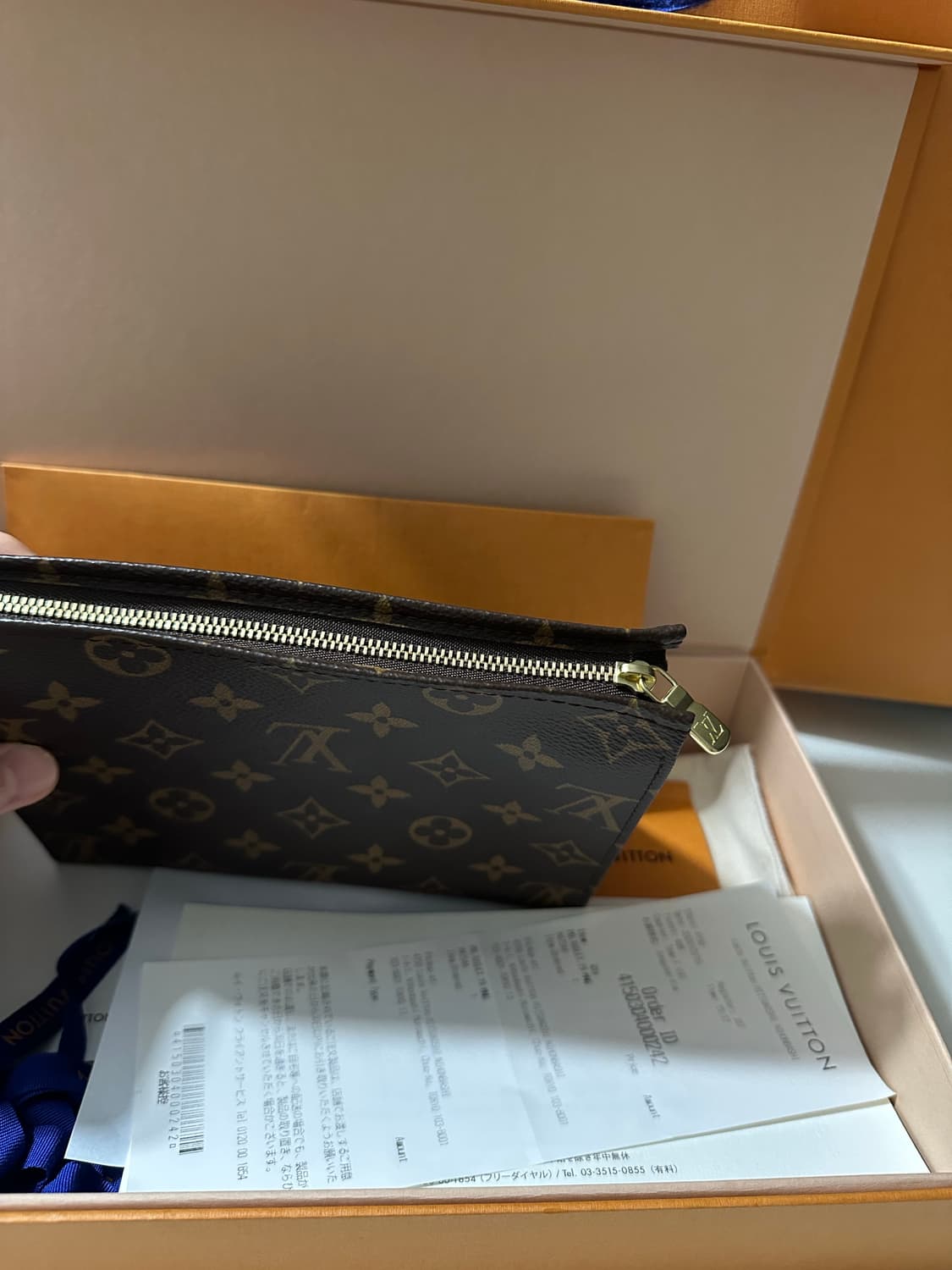 루이비통 영수증포함 풀구성 토일렛19클러치 급처 상품이미지6