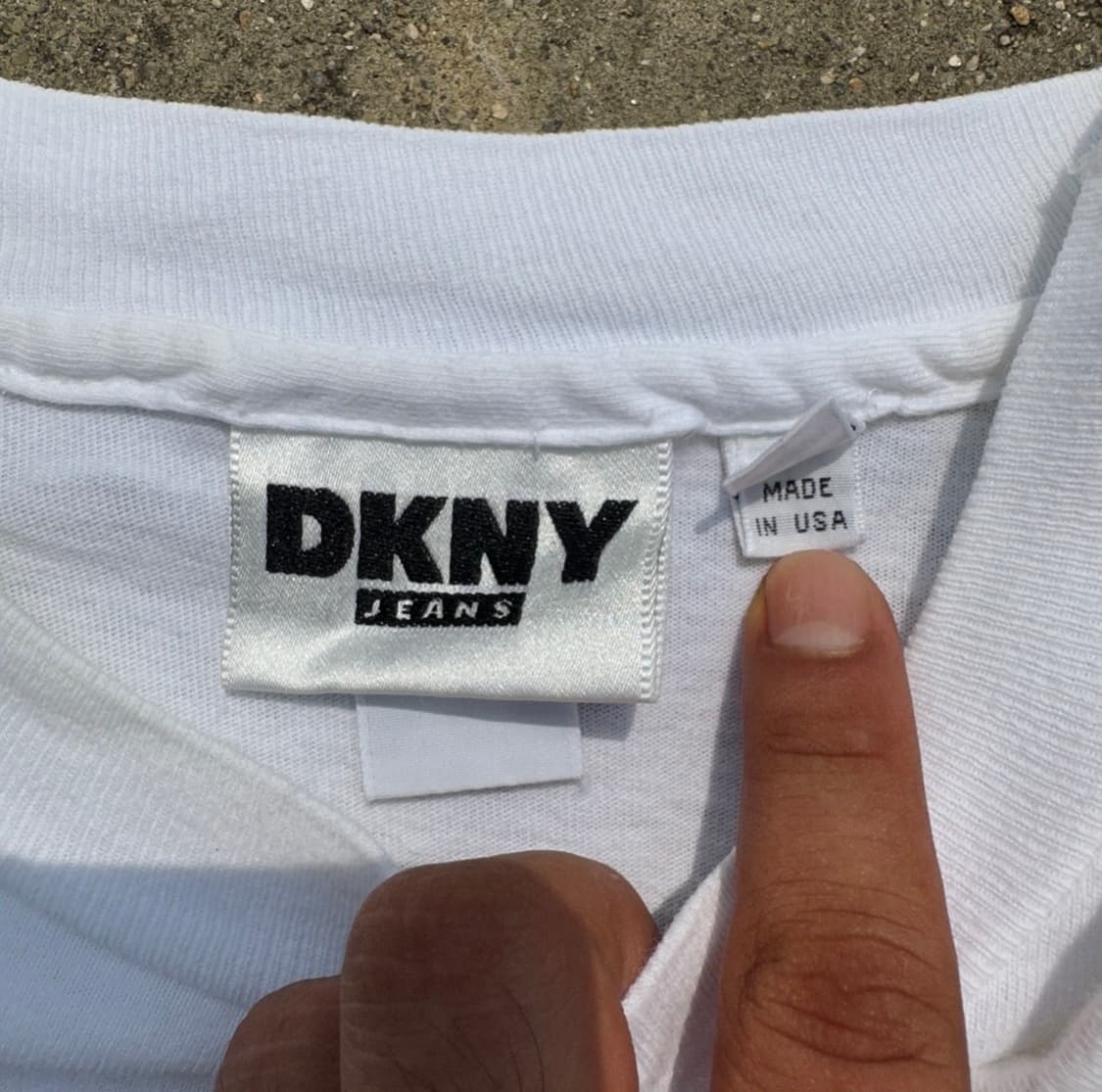 [XL] 90s DKNY 프린트 반팔티 상품이미지7