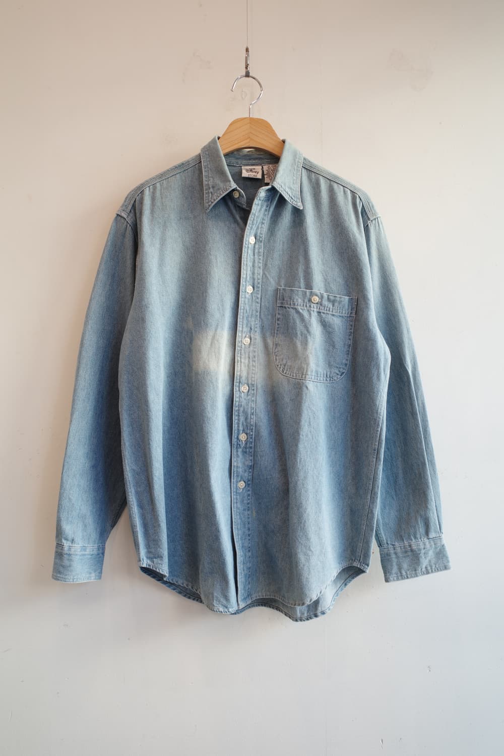 90s DISNEY 빈티지 데님 셔츠  상품이미지1
