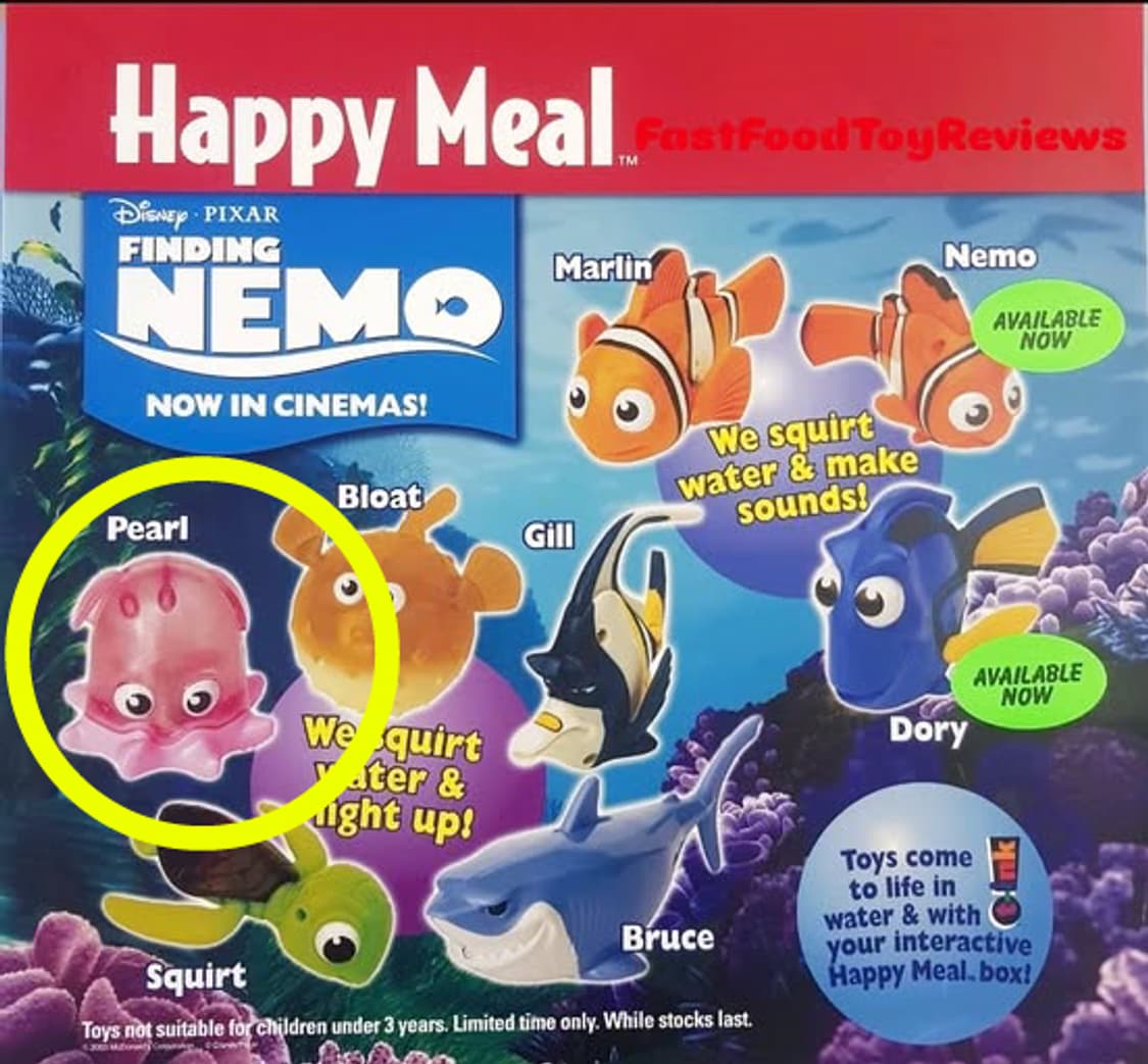 해피밀 빈티지 맥토이 미개봉 펄 니모를 찾아서 빈티지토이 상품이미지3