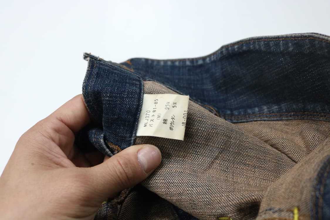 BRAPPERS 브라퍼즈 빈티지 워싱 데님 트러커 자켓 (M) 상품이미지10