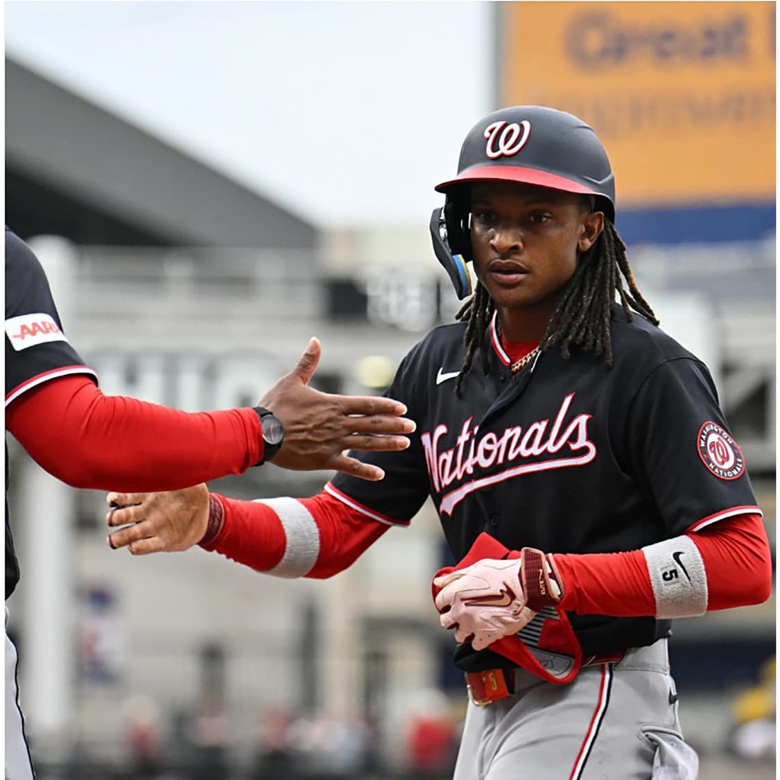 [115] 나이키 MLB 워싱턴 네셔널스 베이스 볼 져지 미사용 신품  상품이미지10