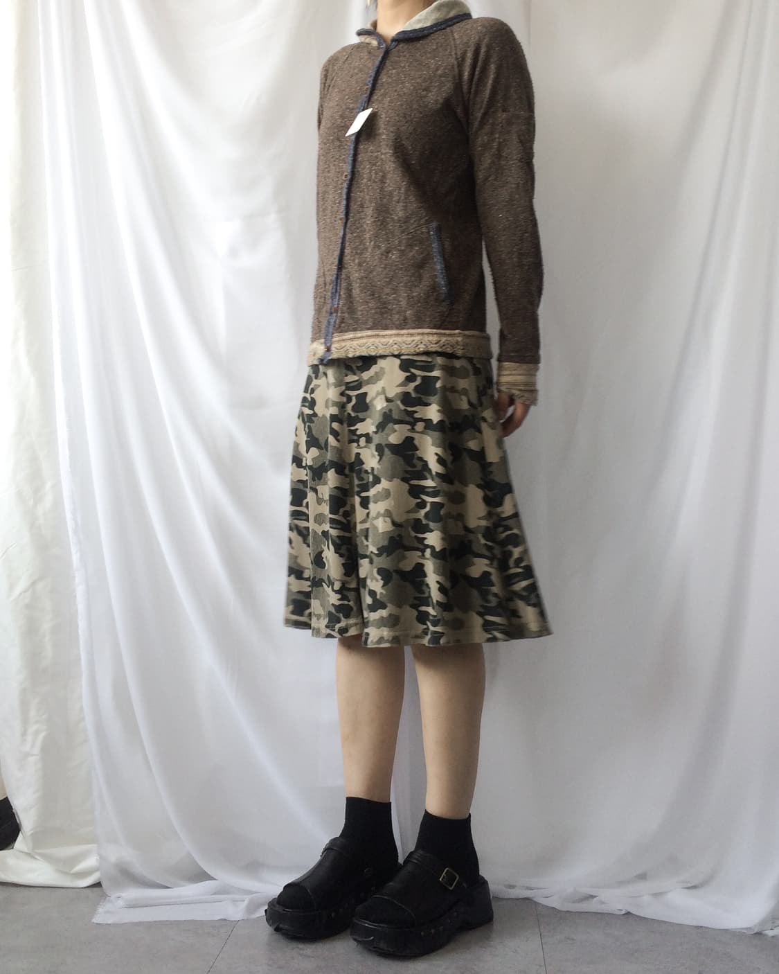 Ethnic mood knit cardigan 상품이미지1