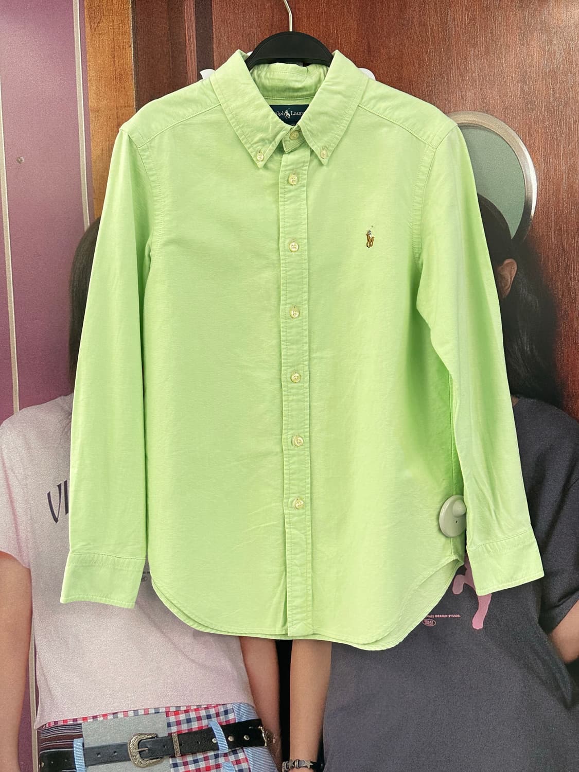 POLO 폴로 그린 긴팔셔츠🍀 상품이미지1