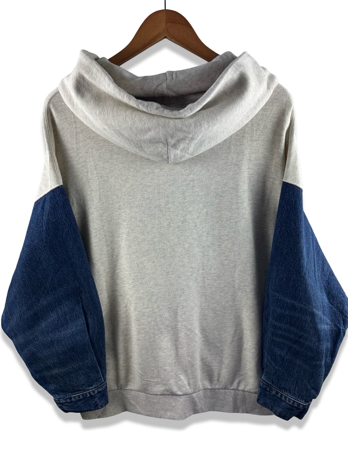 JPN 데님 스웻 후드집업3031 상품이미지2