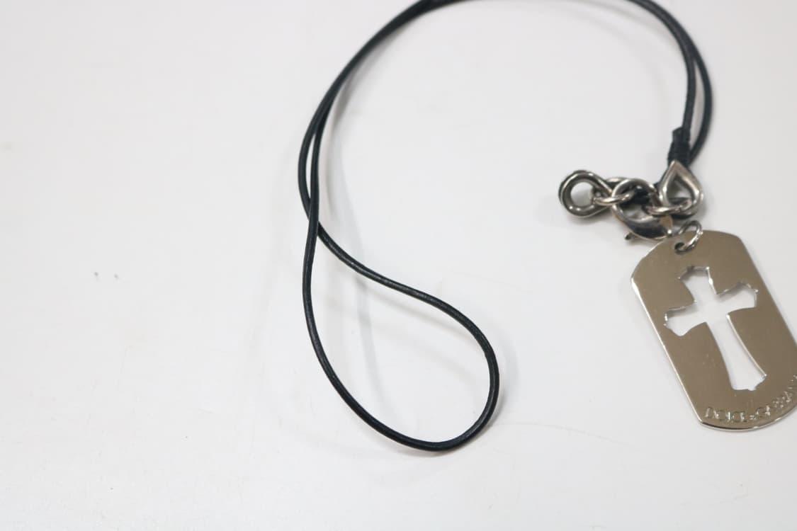 돌체앤가바나 실버 도그택 목걸이 상품이미지6