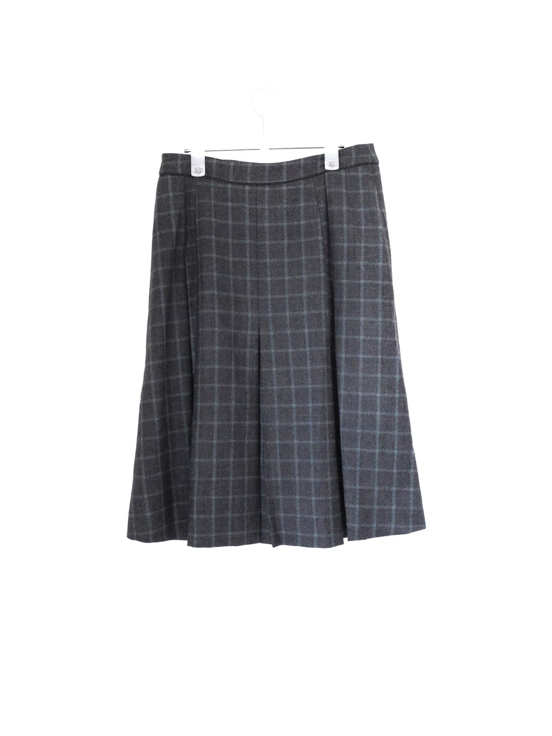 빈티지 체크 플리츠 스커트 상품이미지5