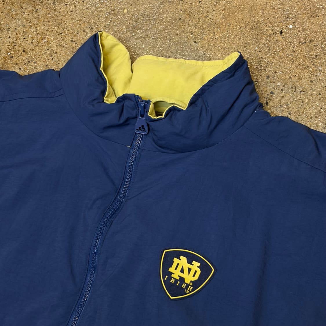 새상품급 레어 90s USA 빈티지 아디다스 노틀담 바람막이 상품이미지3