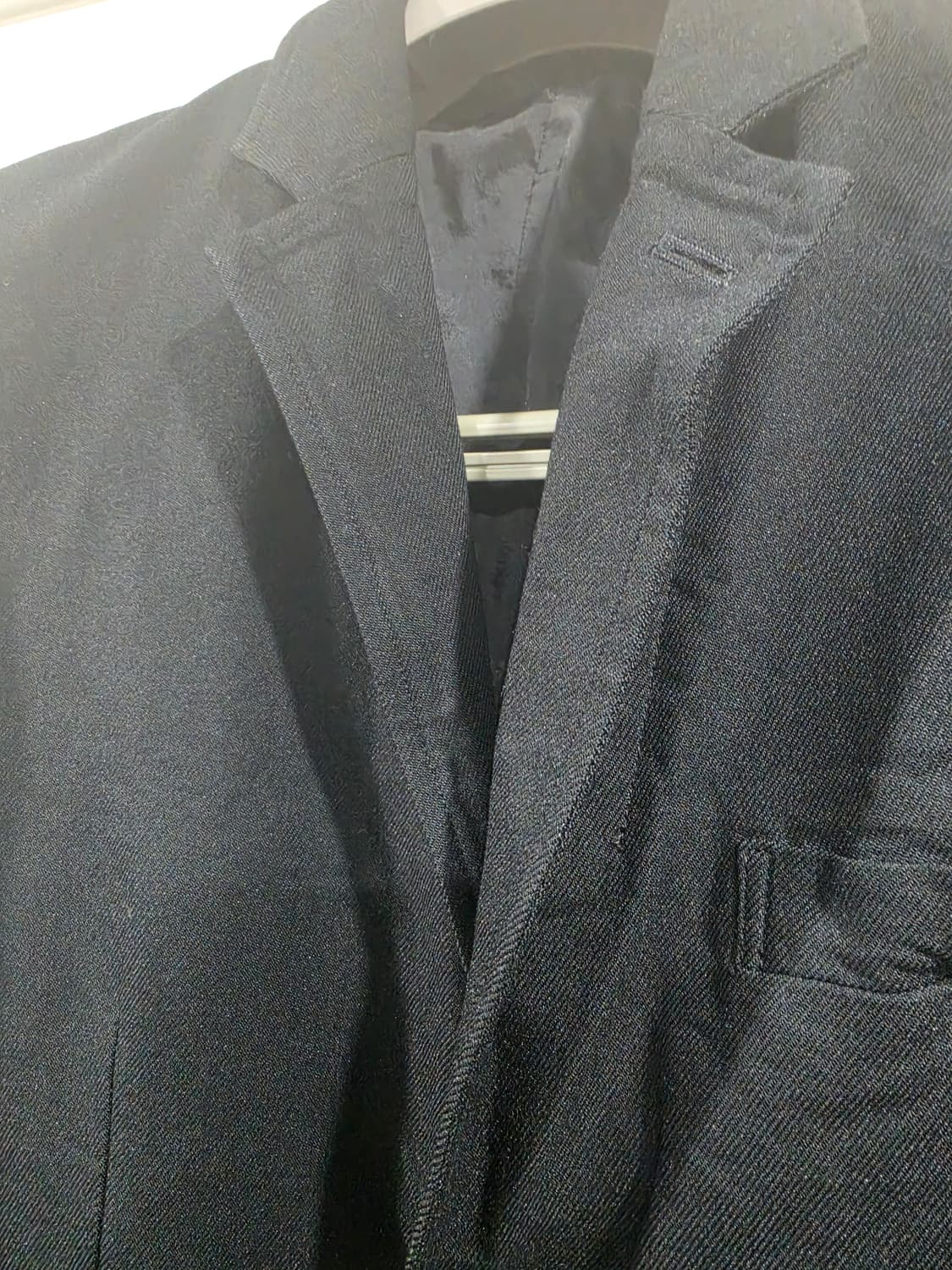 꼼데가르송 옴므 축융폴리(슈렁큰 이펙트) 자켓 L 상품이미지6