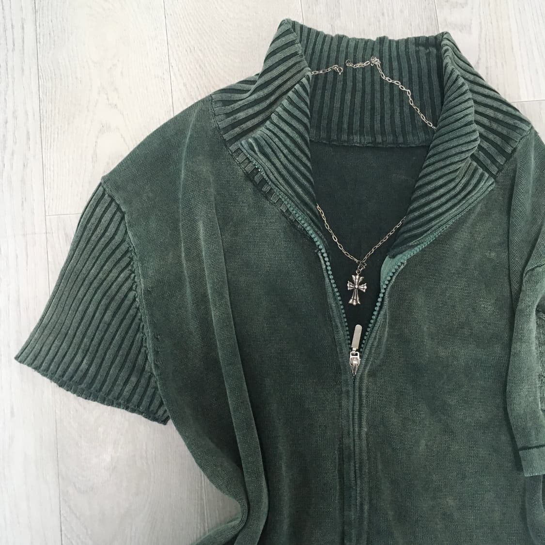 jpn vintage archive green pocket knit 상품이미지8