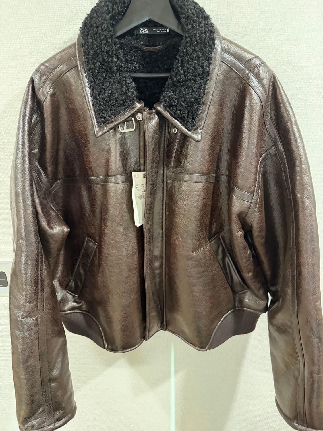 자라 에이에이터 시어링 에코 무스탕  상품이미지6