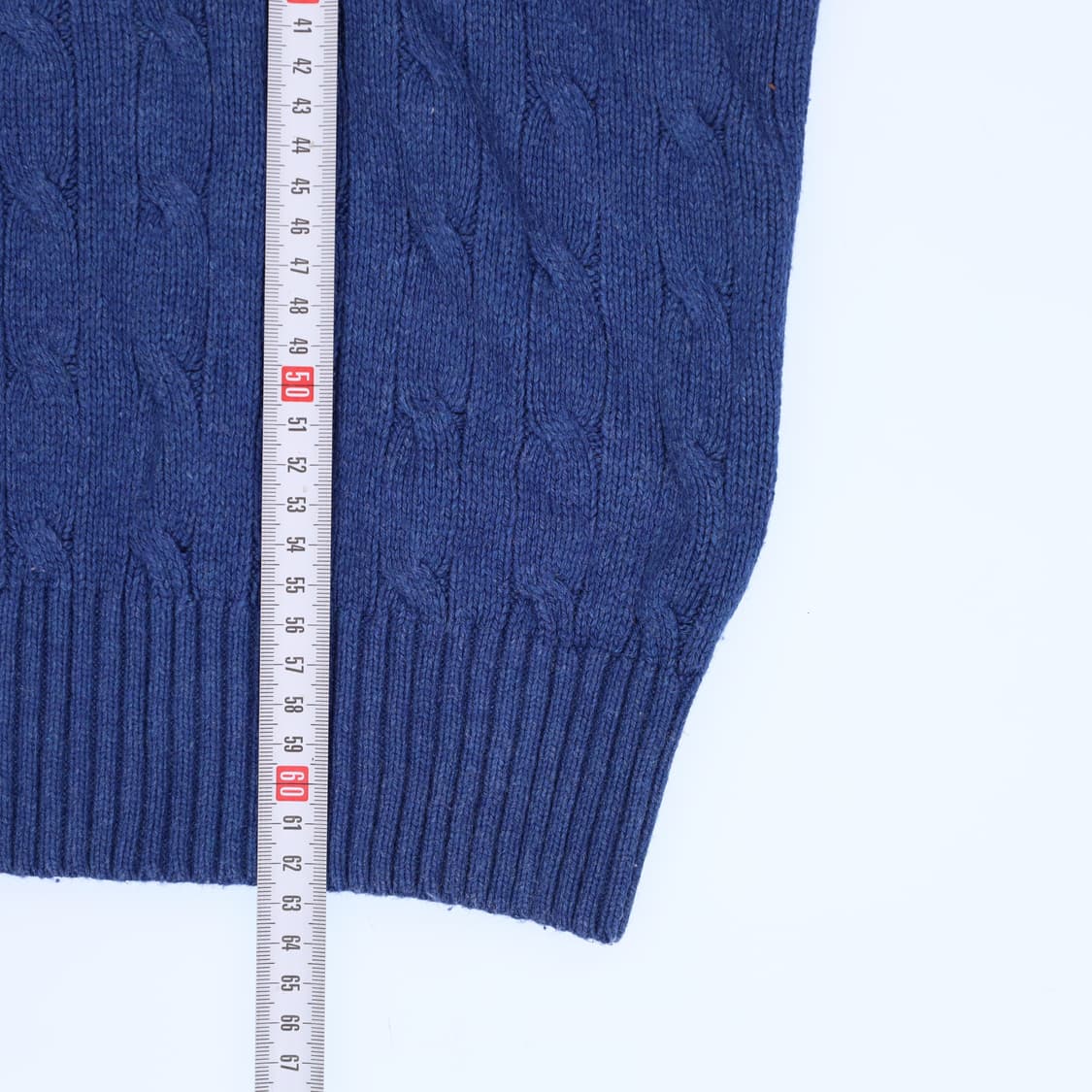M 폴로 랄프로렌 브이넥 케이블 니트 N7553 상품이미지6