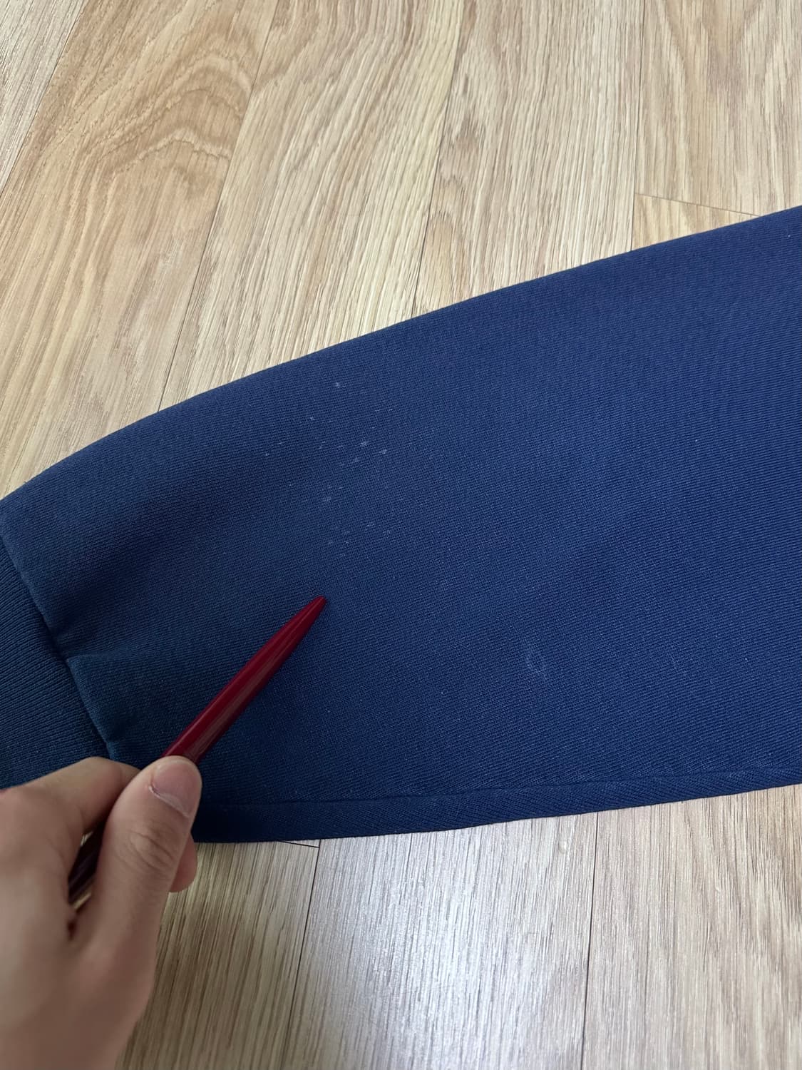 90s 빈티지 러셀 후드집업 네이비 XL 상품이미지10