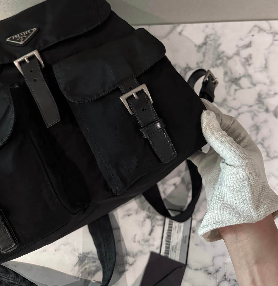 정품 프라다 백팩 미듐 상품이미지6