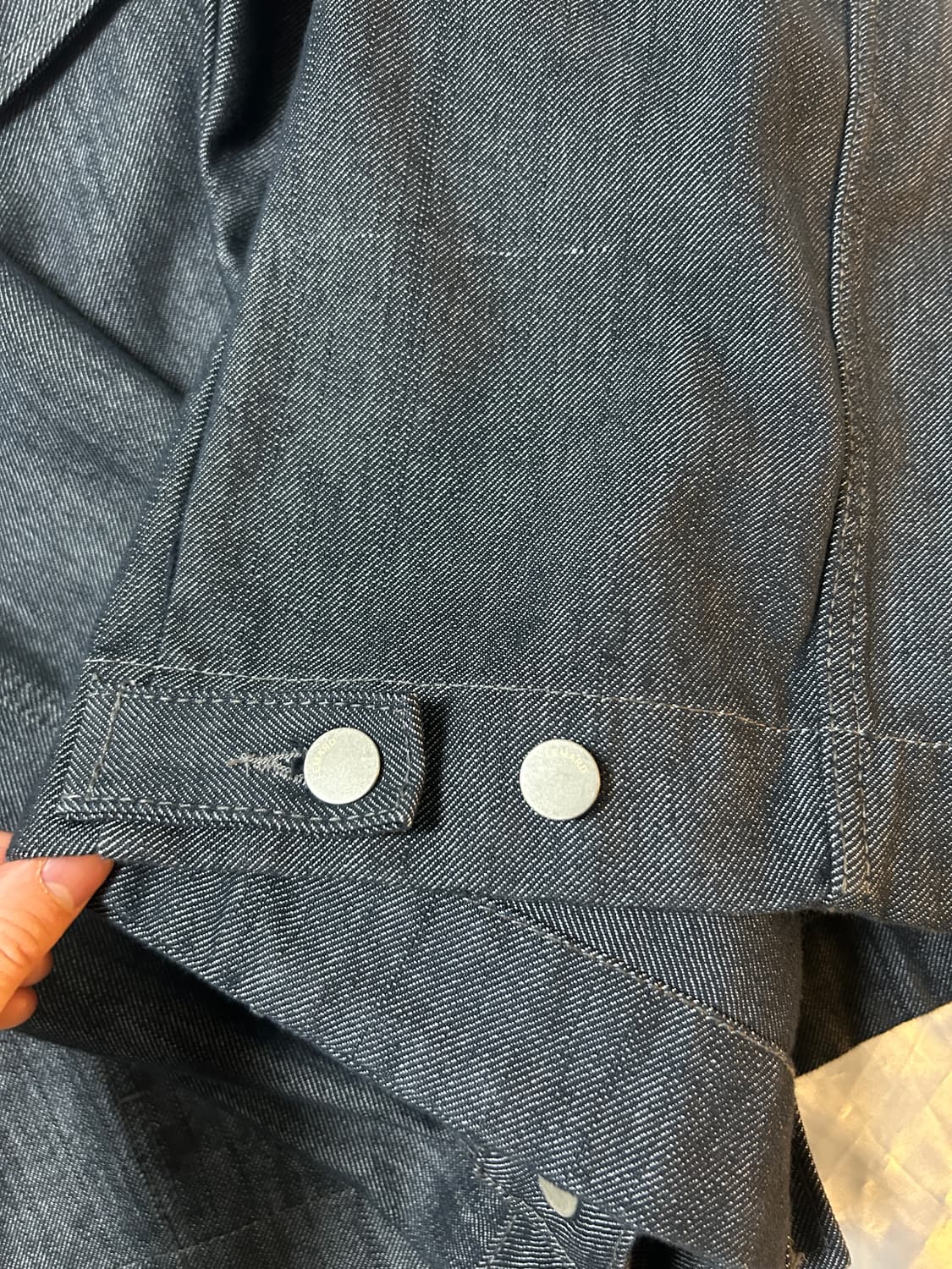 르마드 세미오버 패치 셋업 트러커 자켓 / 데님바지 상품이미지7