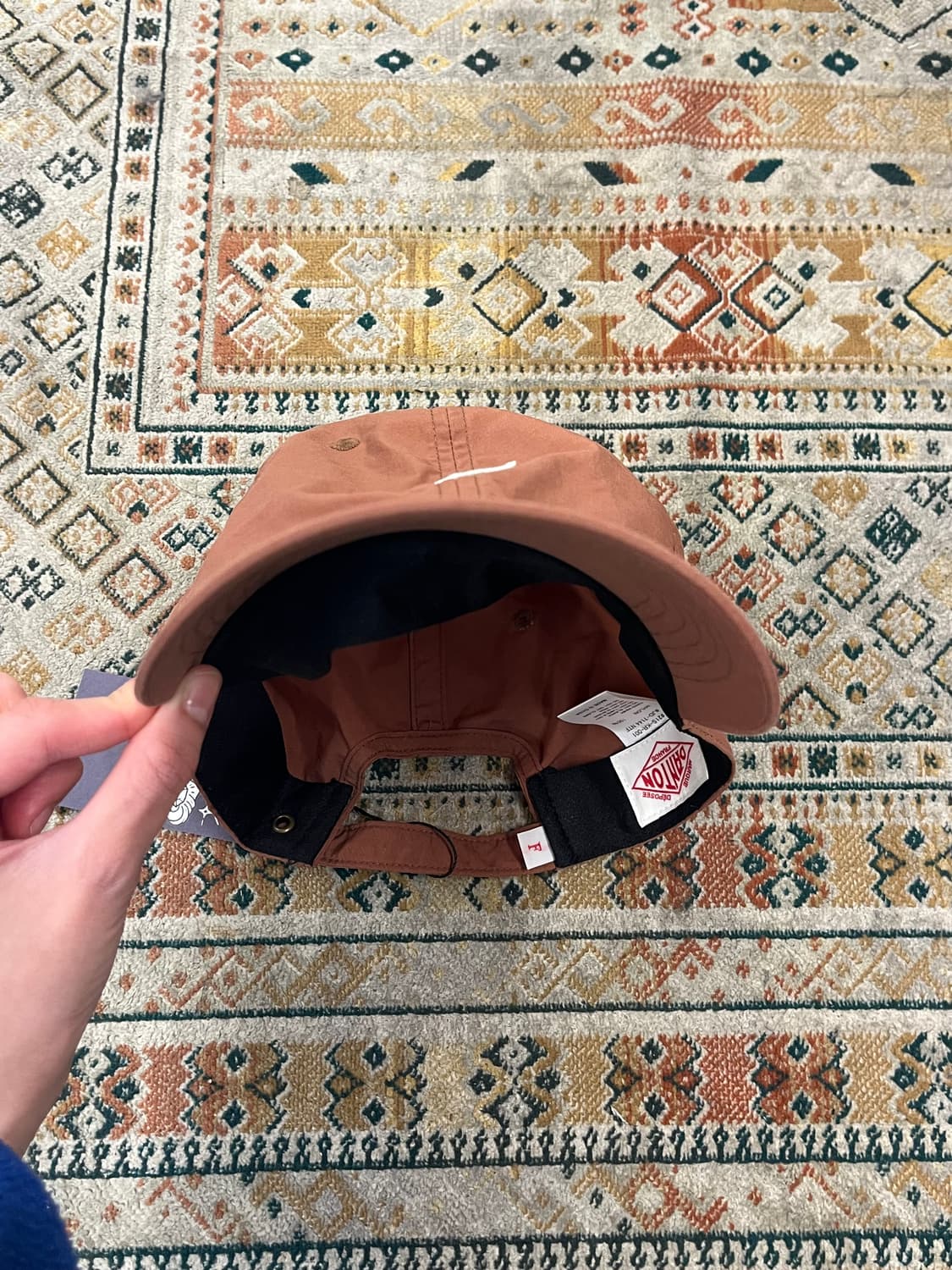 단톤 나일론 볼캡 브릭 오렌지 #csz3439 상품이미지4