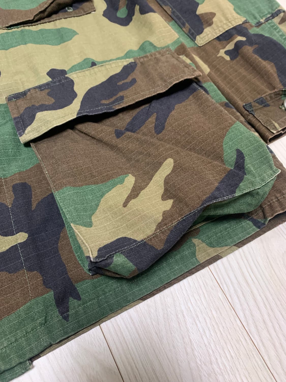 미군 오리지널 우드랜드 bdu 상의 (80년도) 데드스탁급 상품이미지4