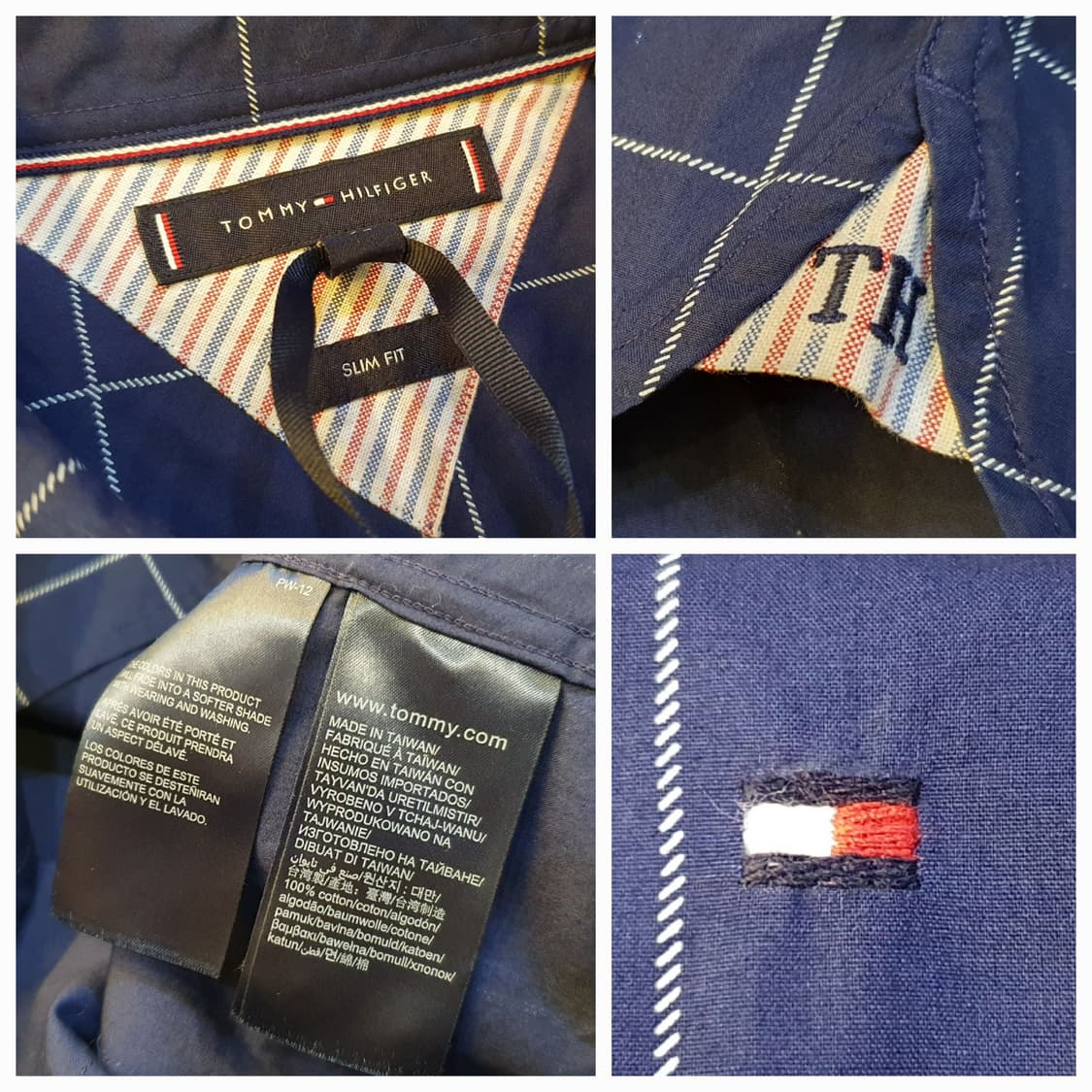 (새상품)105.타미 체크 셔츠 상품이미지7