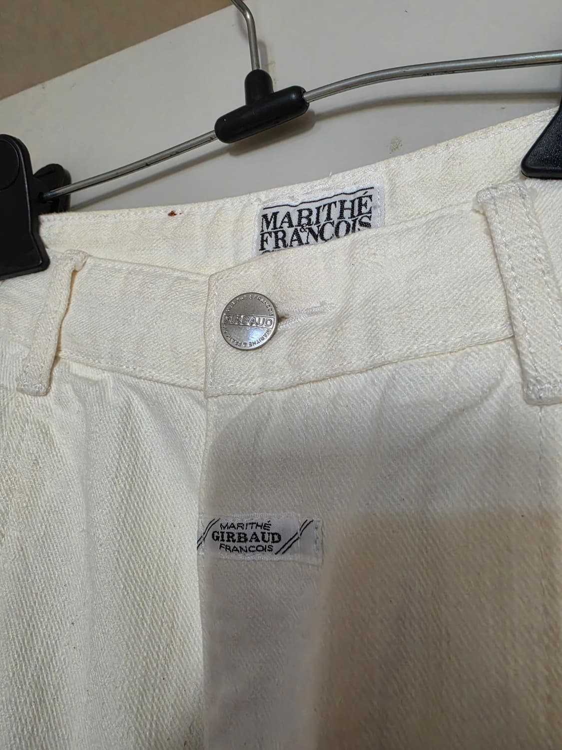 마리떼 프랑소와 저버 와이드 핀턱 데님팬츠 상품이미지4