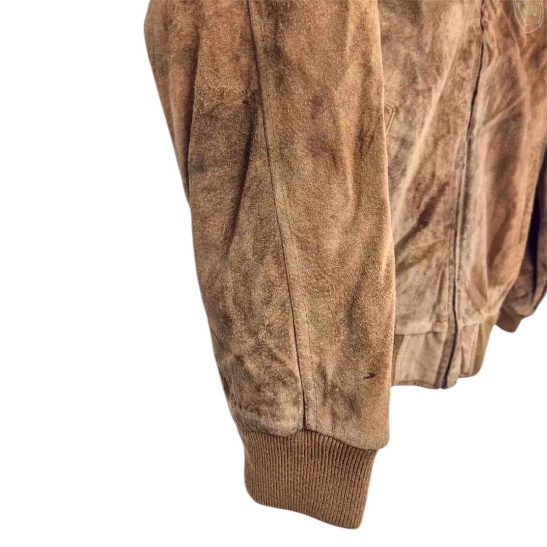 빈티지 스웨이드 봄버 자켓 상품이미지3