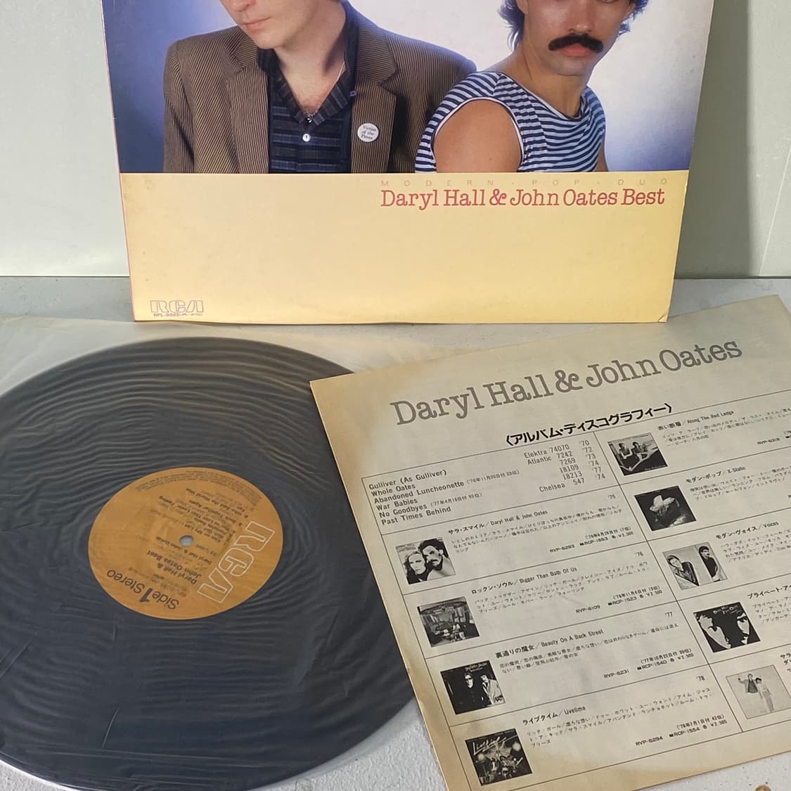 (수입중고LP-팝록) Hall & Oates -Best 상품이미지3