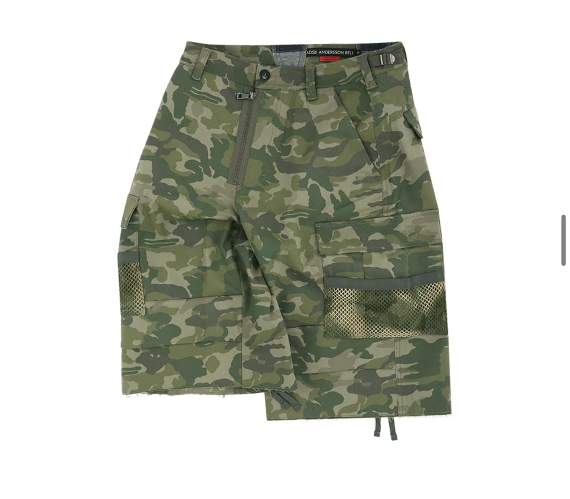 [새상품] 앤더슨 벨 CAMOUFLAGE CARGO SHORTS 상품이미지1