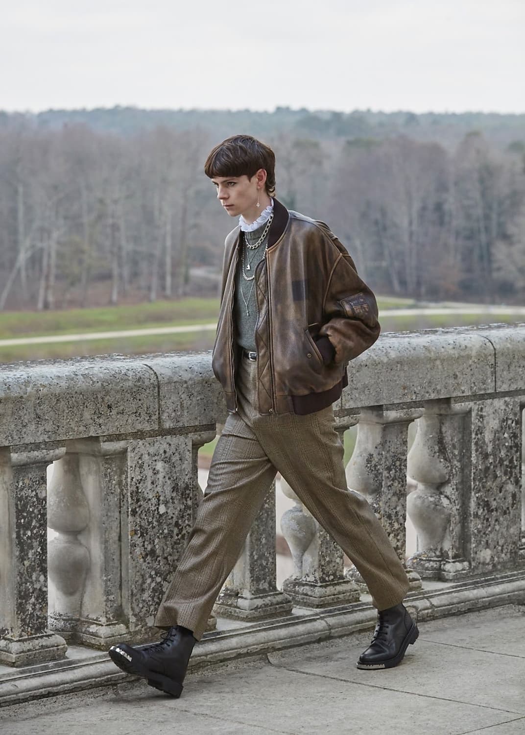 [NCT 착용] 셀린느 21AW 러플 포플린 셔츠 상품이미지7