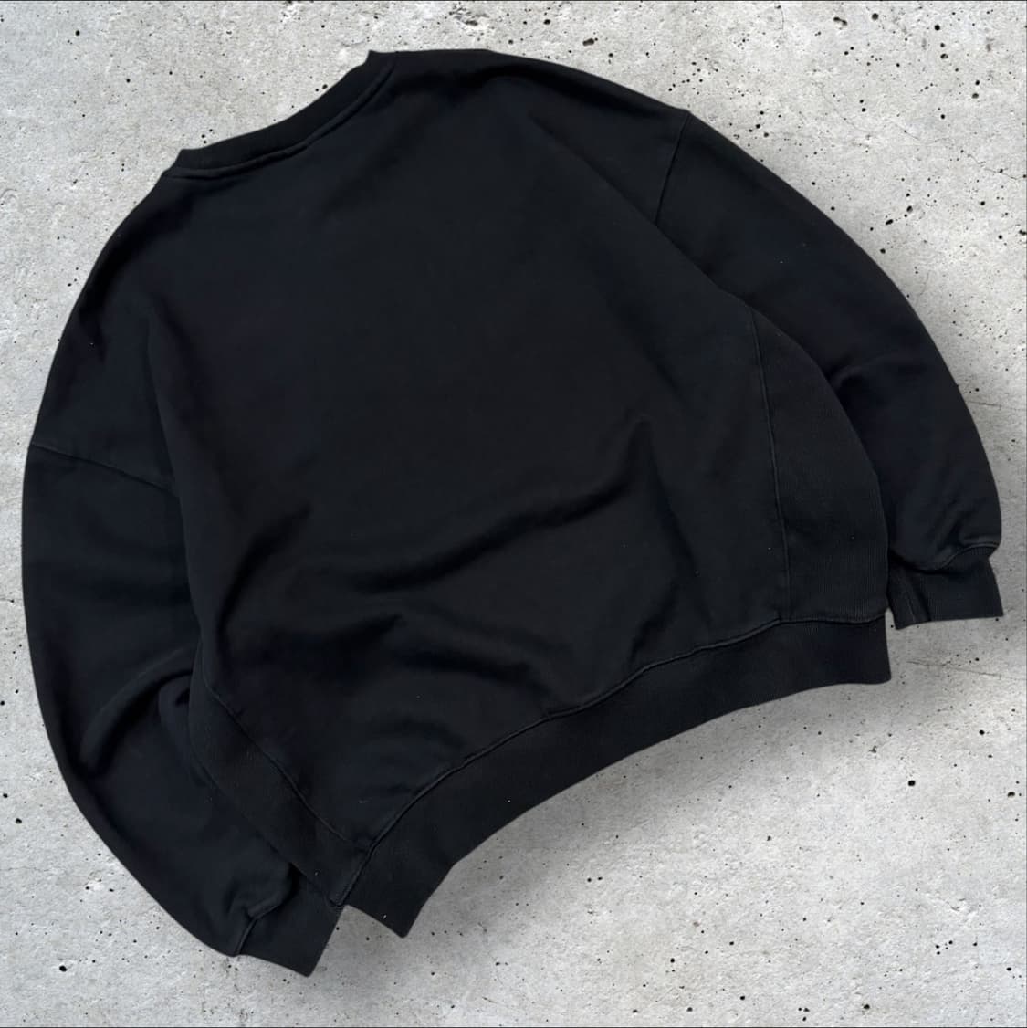 [XL] Lee 리 컬러 로고 맨투맨 블랙 B357 상품이미지2