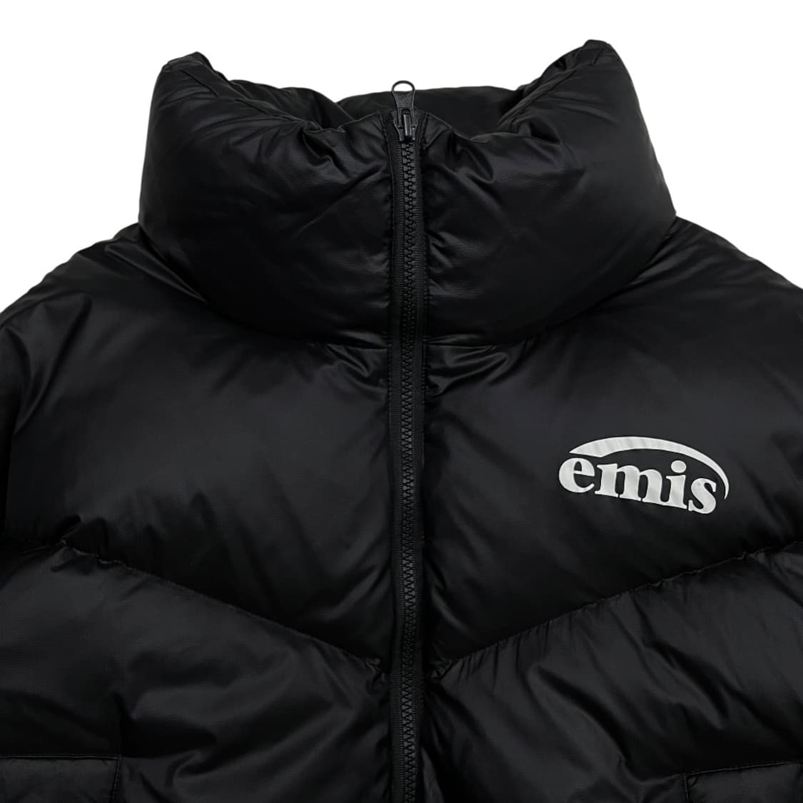 이미스 블랙 크롭 덕다운 패딩 S 상품이미지3