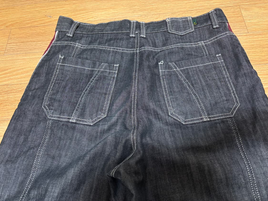 카락터 데님 트랙 팬츠 상품이미지4