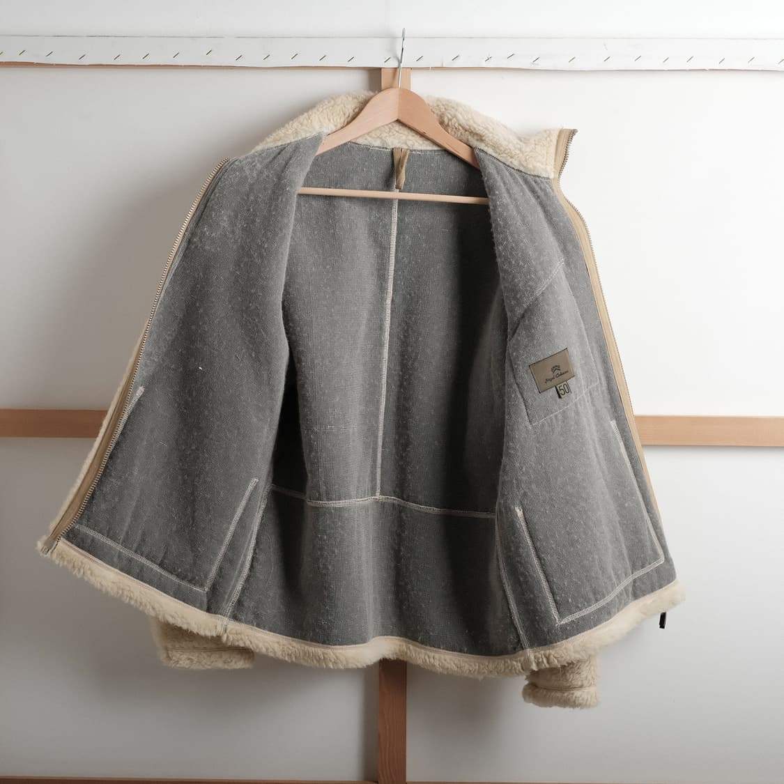 나이젤카본 알파카 플리스 파일 자켓 50(105사이즈 ) 상품이미지9