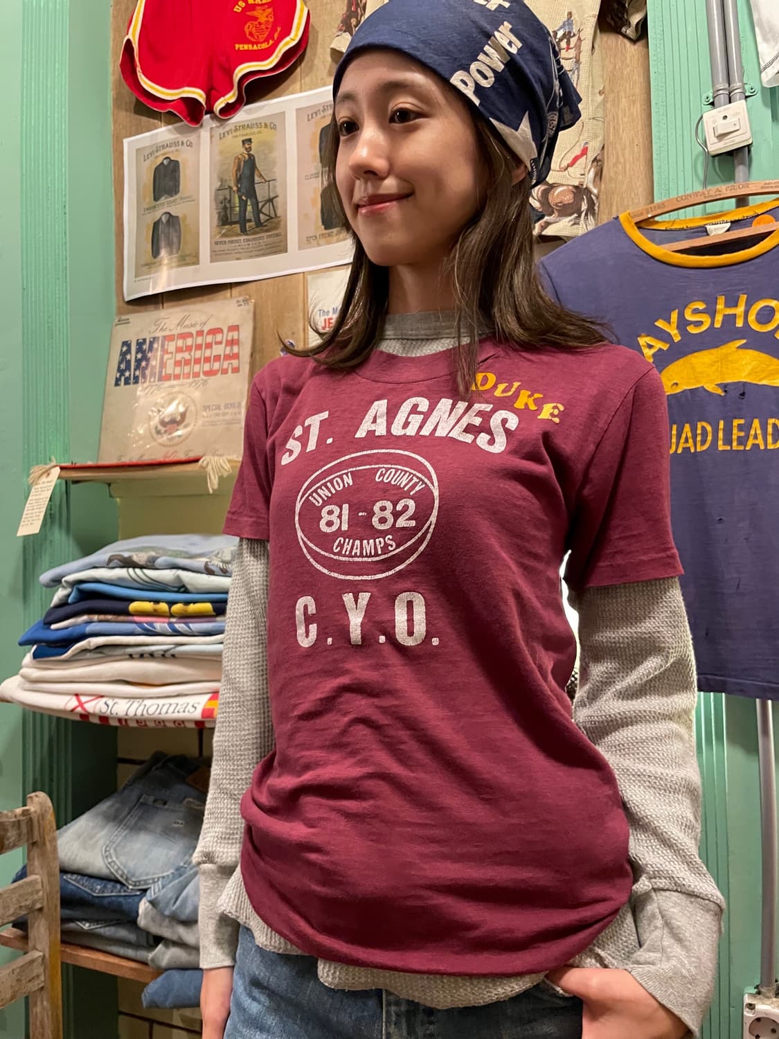 1981–82 ST. AGNES C.Y.O. Vintage T-shirt 상품이미지8
